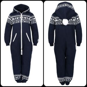 Unisex Onepiece Brand Snowball Jumpsuit